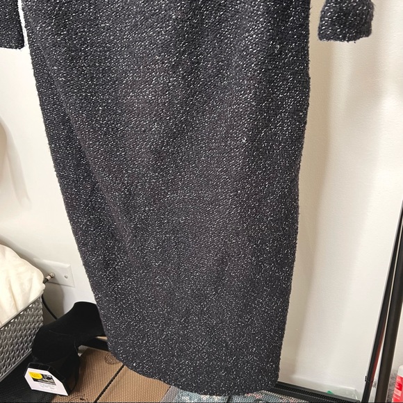 Sanctuary Maxwell Hooded Long Grey Cardigan Sweater - Picture 7 of 12